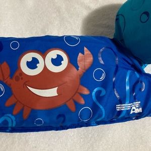 Puddle Jumper red crab Antimicrobial fabric